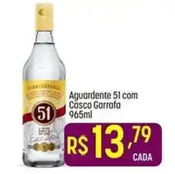 Muffato Aguardente 51 com Casco Garrafa oferta