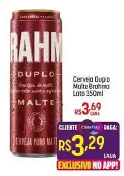 Muffato Cerveja duplo malte brahma oferta