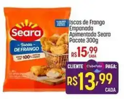 Muffato iscas de frango empanada oferta