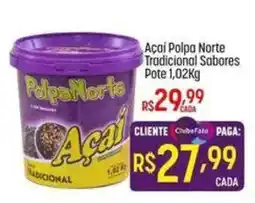 Muffato Açaí Polpa Norte Tradicional Sabores oferta