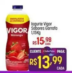 Muffato Iogurte vigor sabores garrafa oferta