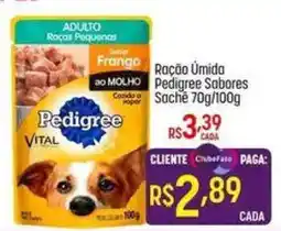 Muffato Ração Úmida Pedigree Sabores oferta