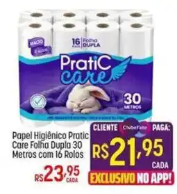 Muffato Papel Higiênico Pratic Care Folha Dupla oferta