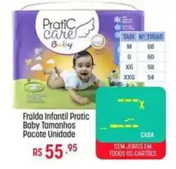 Muffato Fralda infantil pratic baby tamanhos oferta