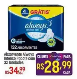 Muffato Absorvente always intenso oferta