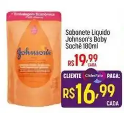 Muffato Sabonete liquido johnson's baby oferta