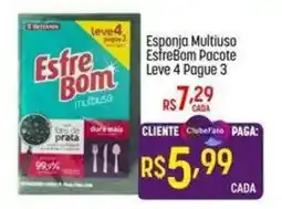 Muffato Esponja multiuso esfrebom pacote oferta