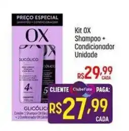 Muffato Kit ox shampoo + condicionador oferta