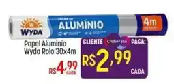 Muffato Papel alumínio wyda rolo oferta