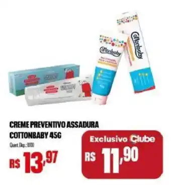 Creme preventivo assadura cottonbaby