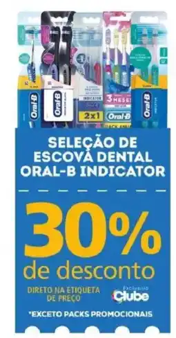 Bistek Supermercados seleção de escova dental oral-b indicator oferta