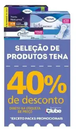 Bistek Supermercados seleção de produtos tena oferta