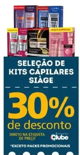 Bistek Supermercados seleção de kits capilares siâge oferta