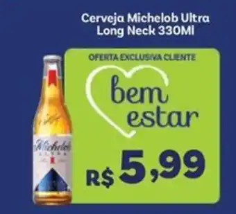 Cerveja michelob ultra long neck