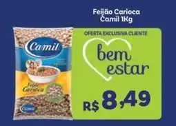 Covabra Supermercados Feijão Carioca Camil oferta