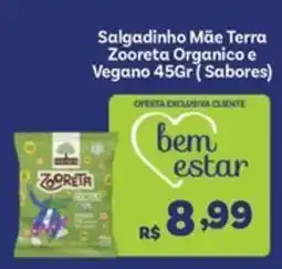 Covabra Supermercados Salgadinho mãe terra zooreta orgânico e vegano oferta