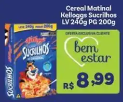 Covabra Supermercados Cereal Matinal Kellogggs Sucrilhos oferta