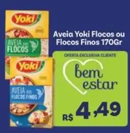 Covabra Supermercados Aveia Yoki Flocos ou Flocos Finos oferta
