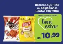 Covabra Supermercados Batata Lays ou Salgadinhos Doritos oferta