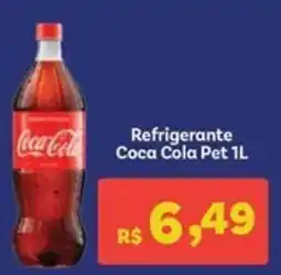 Covabra Supermercados Refrigerante Coca Cola Pet 1L oferta