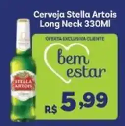Covabra Supermercados Cerveja Stella Artois Long Neck oferta