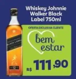 Covabra Supermercados Whiskey Johnnie Walker Black Label oferta