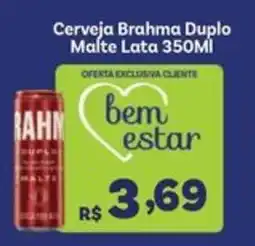 Covabra Supermercados Cerveja Brahma Duplo Malte Lata oferta