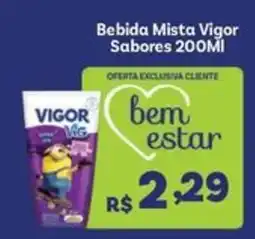 Covabra Supermercados Bebida Mista Vigor Sabores oferta