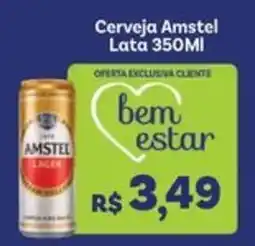 Covabra Supermercados Cerveja Amstel Lata oferta