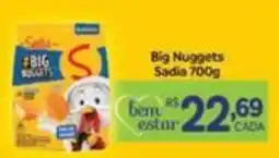 Covabra Supermercados Big Nuggets Sadia oferta