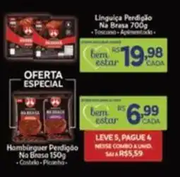 Covabra Supermercados Hambúrguer Perdigão Na Brasa 150g oferta