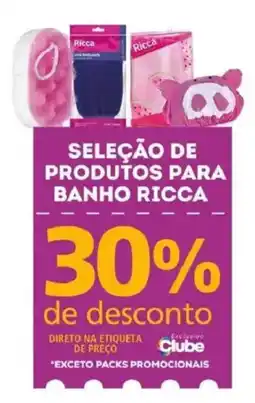 Bistek Supermercados seleção de produtos para banho ricca oferta