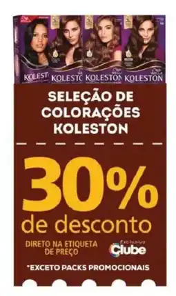 Bistek Supermercados seleção de colorações koleston oferta