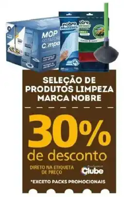 Bistek Supermercados seleção de produtos limpeza marca nobre oferta