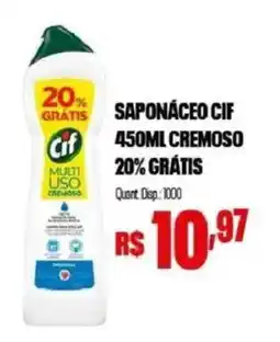 Bistek Supermercados Saponáceo cif mult uso cremoso oferta
