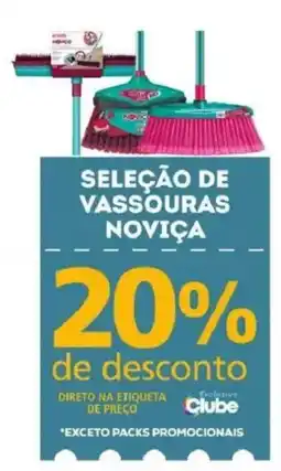 Bistek Supermercados seleção de vassouras noviça oferta