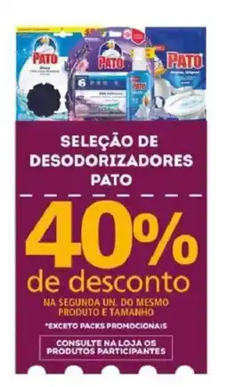 Bistek Supermercados seleção de desodorizadores pato oferta