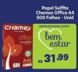 Covabra Supermercados Papel sulfite chamex office a4 oferta