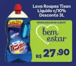 Covabra Supermercados Lava Roupas Tixan oferta