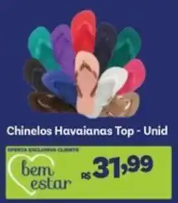 Covabra Supermercados Chinelos Havaianas Top - Unid oferta