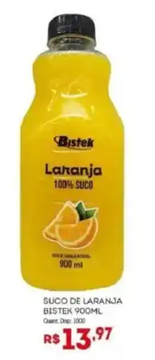 Bistek Supermercados Suco de laranja bistek oferta