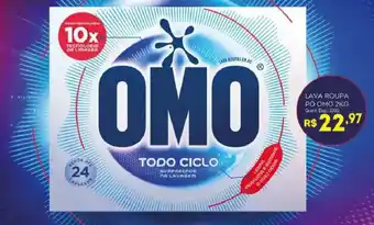 Lava roupa pô omo 2kg