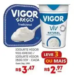Bistek Supermercados Iogurte vigor oferta