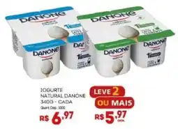 Bistek Supermercados Iogurte Natural Danone oferta