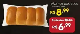 Bistek Supermercados pão hot dog oferta