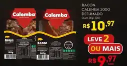 Bistek Supermercados Bacon calemba defumado oferta
