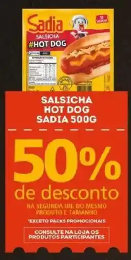 Bistek Supermercados Salsicha hot dog sadia oferta