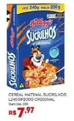 Bistek Supermercados Cereal matinal sucrilhos o original oferta
