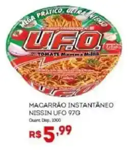 Bistek Supermercados Macarrão instantâneo nissin ufo 97g oferta