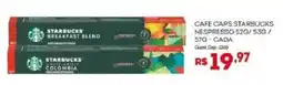 Bistek Supermercados Cafe caps.starbucks nespresso oferta